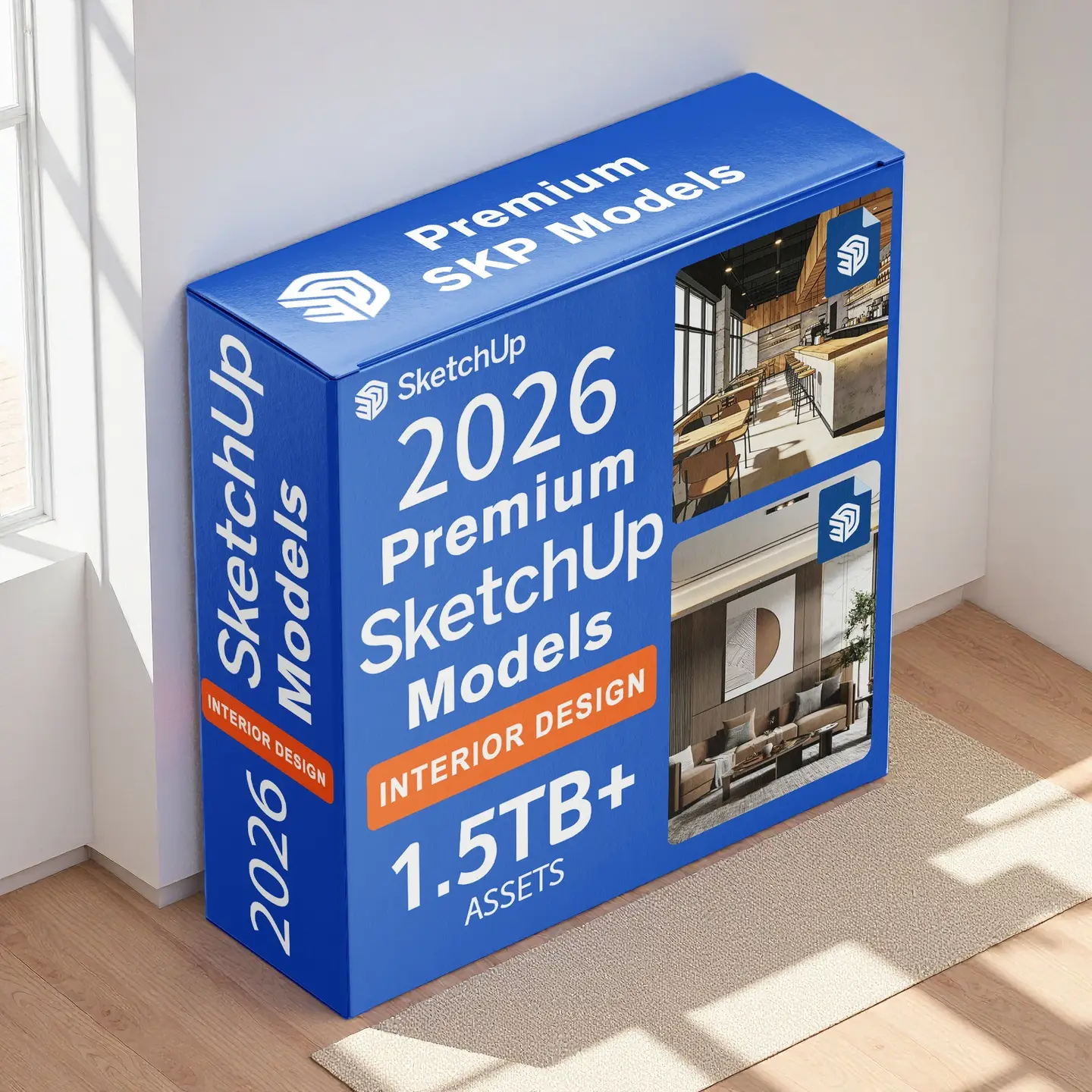 2026 Premium Interior SketchUp Model Library